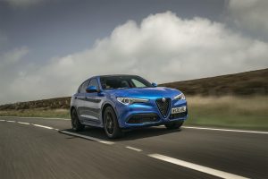 2025 Alfa Romeo Stelvio - front 3-4 driving