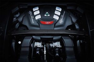 Alfa Romeo Stelvio Quadrifoglio Engine