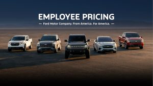 Ford employee pricing promotion