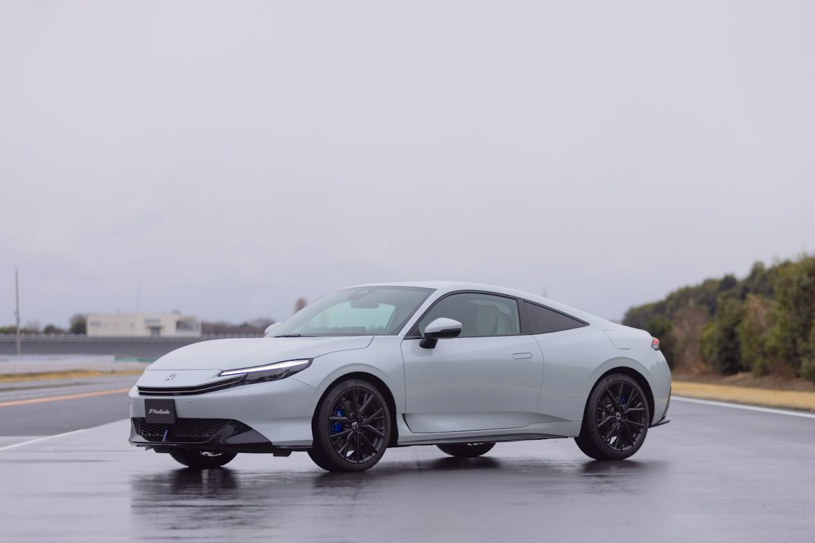 Honda Prelude track wet static