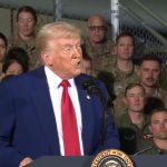 Trump at Selfridge 4-29-25