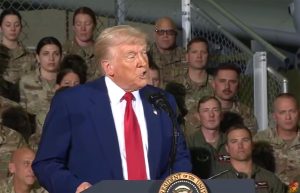 Trump at Selfridge 4-29-25