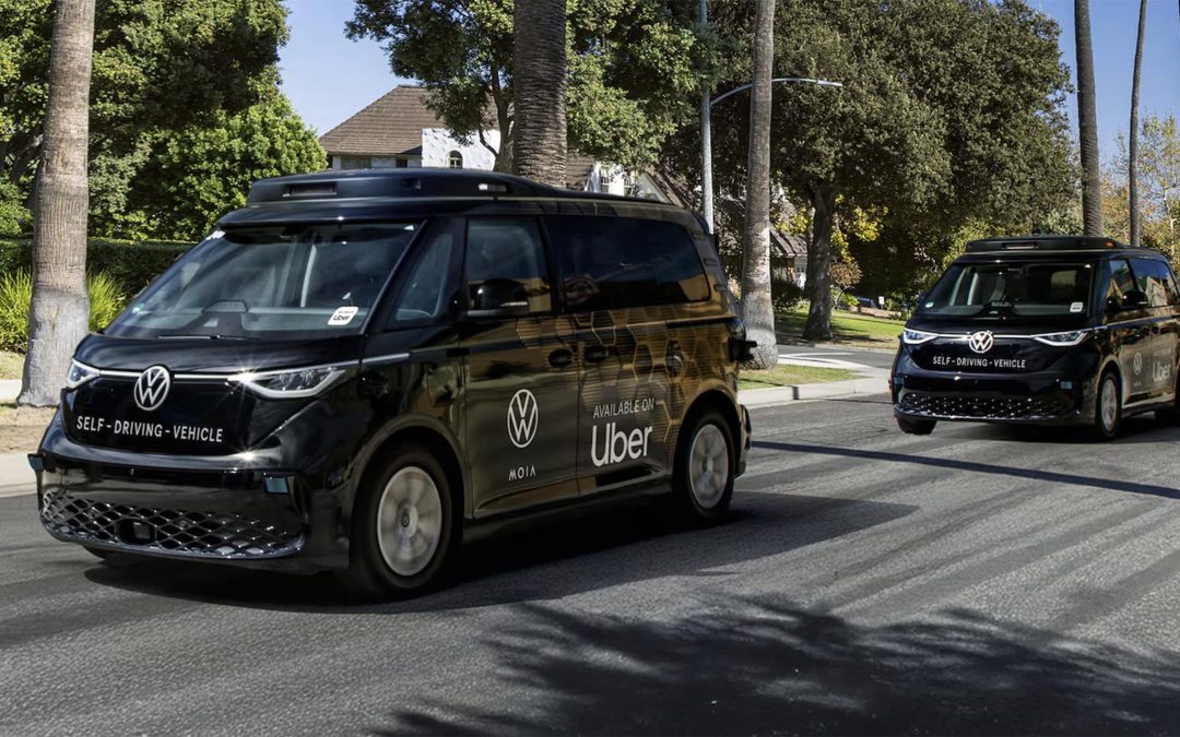 Uber Set to Launch Fleet of Autonomous VW ID.Buzz Microbuses