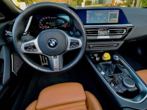 2025 BMW Z4 M40i cockpit