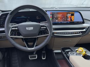 2025 Cadillac Lyriq cockpit