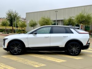 2025 Cadillac Lyriq side
