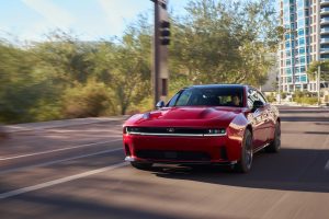 2025 Dodge Charger RT front driving REL