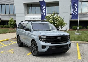 2025 Ford Expedition - front 3-4 at factory