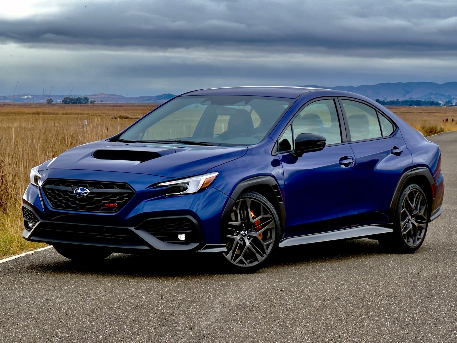 2025 Subaru WRX tS front 3-4