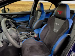 2025 Subaru WRX tS front seats