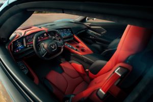 2026 Corvette Stingray Driver red POV