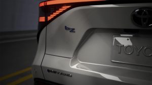 2026 Toyota bZ - rear detail