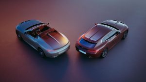 BMW Concept Skytop and Speedtop - two-shot high angle