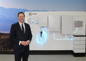 Duncan Aldred with GM Energy Display