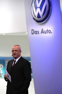Winterkorn at Tokyo Motor Show