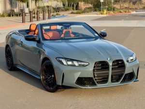 2025 BMW M4 Competition convertible front 3-4