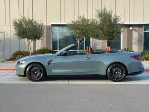 2025 BMW M4 Competition convertible side
