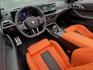 2025 BMW M4 Convertible competition interior
