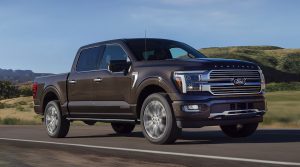 2025 Ford F-150 driving