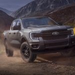 2025 Ford Ranger off-roading