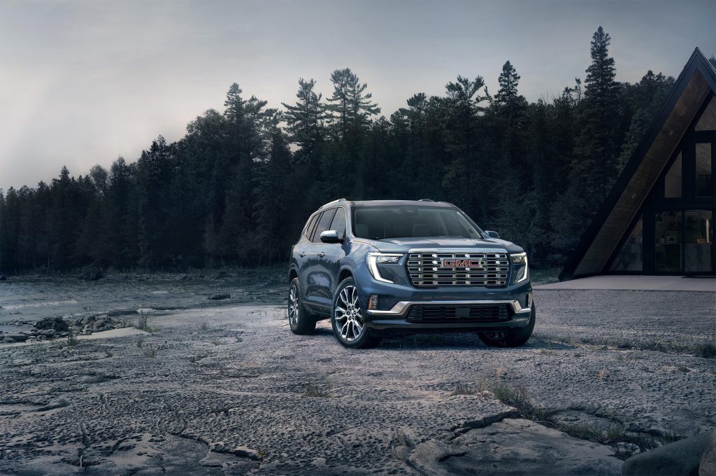 2025 GMC Acadia - on rocks