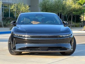 2025 Lucid Air Touring nose
