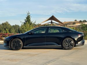 2025 Lucid Air Touring side