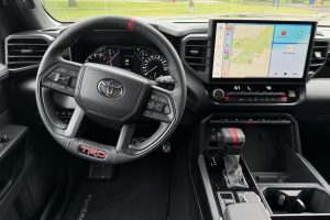2025 Toyota Tundra TRD Rally cockpit