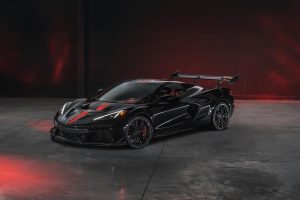 2026 Corvette ZR1X Black Front Angle