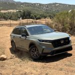 2026 Honda CR-V TrailSport - climbing hill - side