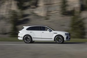 Bentley Bentayga Speed - side driving