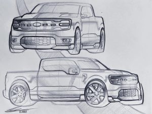 Ford F-150 Lobo - sketches