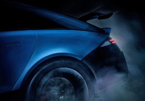 Hyundai Ioniq 6 N - tires spinning