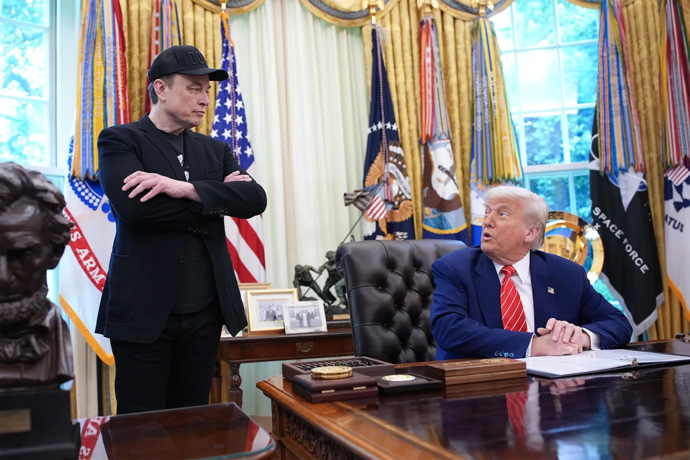 Musk and Trump - Farewell