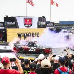 Ram Nascar Truck - Doing Donuts hero shot