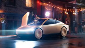 Tesla CyberCab - rendering