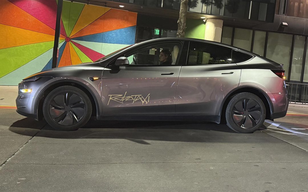 Tesla Rolls Out First Robotaxis, Select Riders Paying Flat $4.20 Fee Per ride
