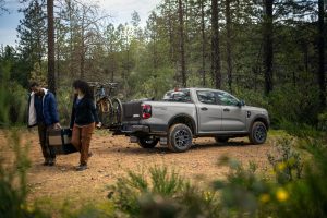 2025 Ford Ranger Lariat - camping