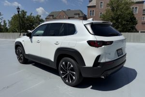 2025 Mazda CX-50 Hybrid rear 3-4
