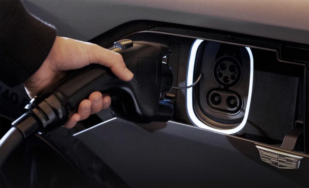 2026 Cadillac Lyriq-V - charging