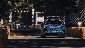 Porsche Cayenne Electric prototype - nose
