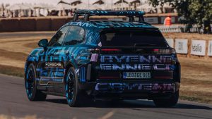 Porsche Cayenne Electric prototype - rear 3-4