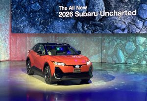 Subaru Uncharted - debut