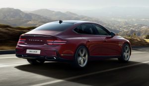 2025 Genesis G80 rear driving
