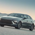 2025 Hyundai Sonata Limited Hybrid front angled REL