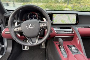 2025 Lexus LC 500 Convertible cockpit