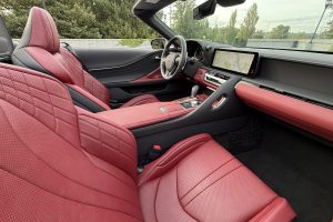 2025 Lexus LC 500 Convertible passenger dash