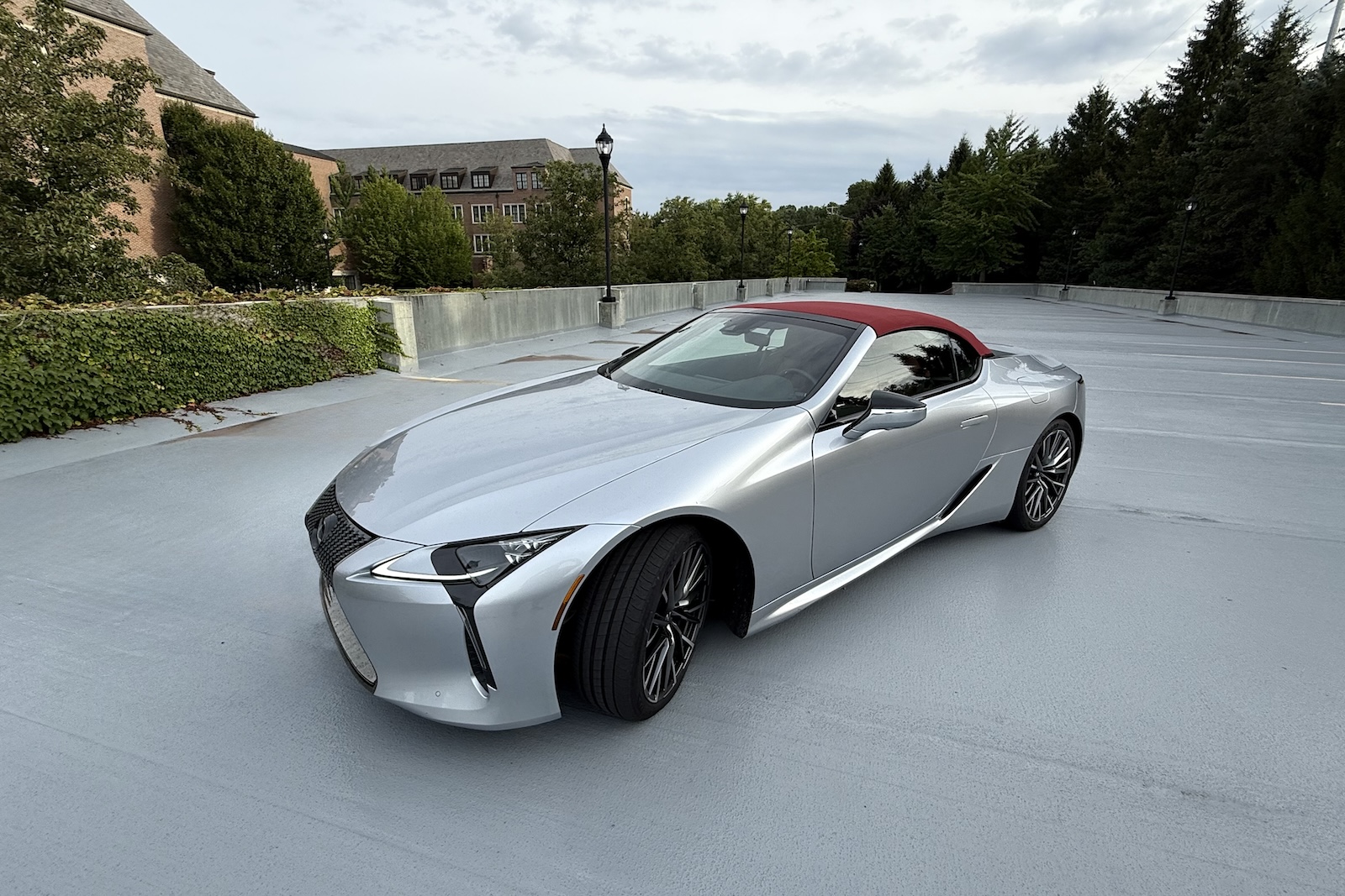 2025 Lexus LC 500 Convertible top up