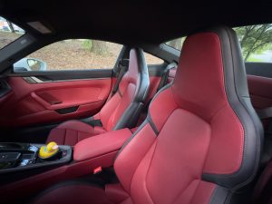 2025 Porsche 911 Carrera front seats