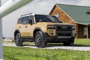 2025 Toyota Land Cruiser front 3-4